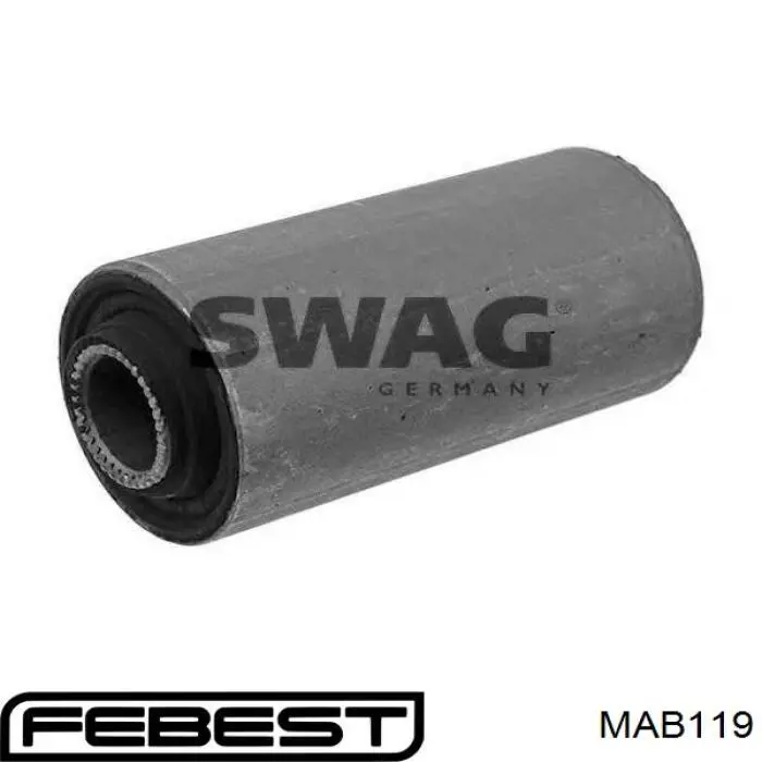 Втулка ресори Febest MAB119
