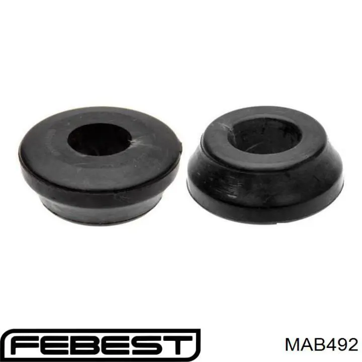 Сайлентблок заднього поздовжнього важеля, задній Febest MAB492