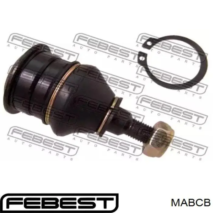 Купити MABCB Febest Сайлентблок тяги поперечної, задньої підвіски