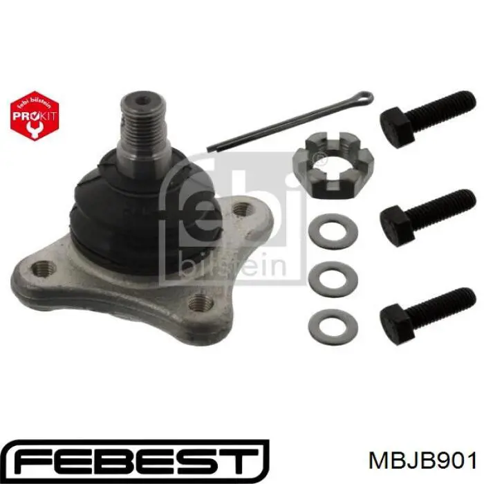 Купити MBJB901 Febest Пильник опори кульової верхньої