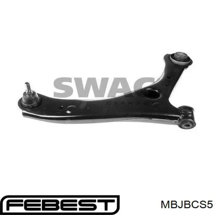 Пильник опори кульової нижній Febest MBJBCS5 ціна, від 7.21 USD