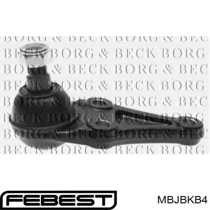 MBJBKB4 Febest Пильник опори кульової нижній