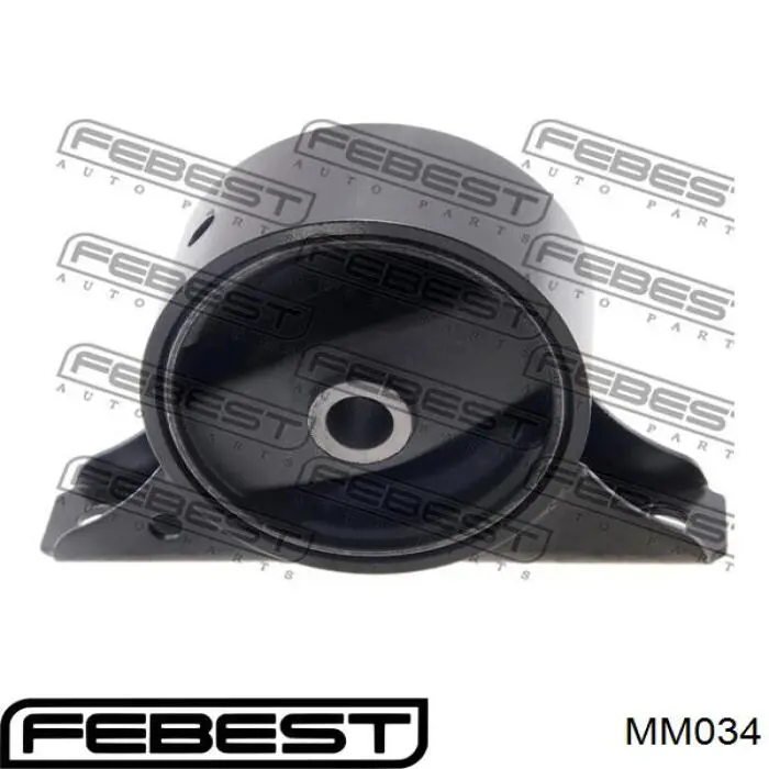 Подушка (опора) двигуна, задня Febest MM034 ціна, від 14.31 USD