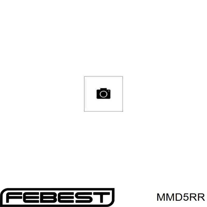 Подушка (опора) двигуна, задня права MMD5RR Febest