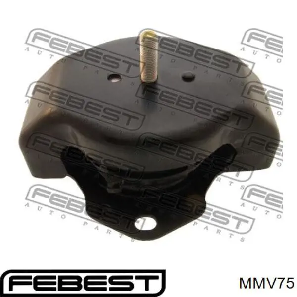 Подушка (опора) двигуна лів./прав. Febest MMV75 ціна, від 39.40 USD