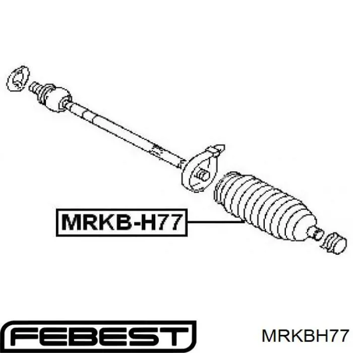 MRKBH77 Febest пильник рульового механізму/рейки