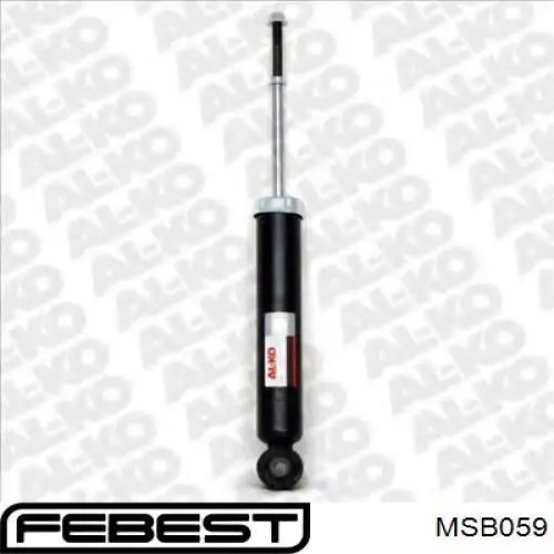 Купити MSB059 Febest Втулка амортизатора заднього