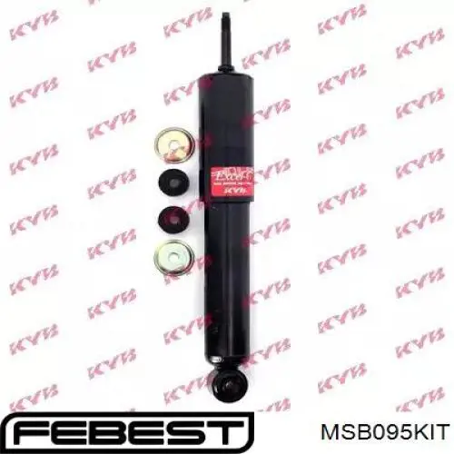 Втулка стійки переднього стабілізатора MSB095KIT Febest