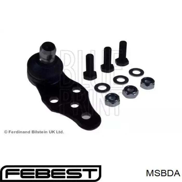 Опора амортизатора заднього MSBDA Febest