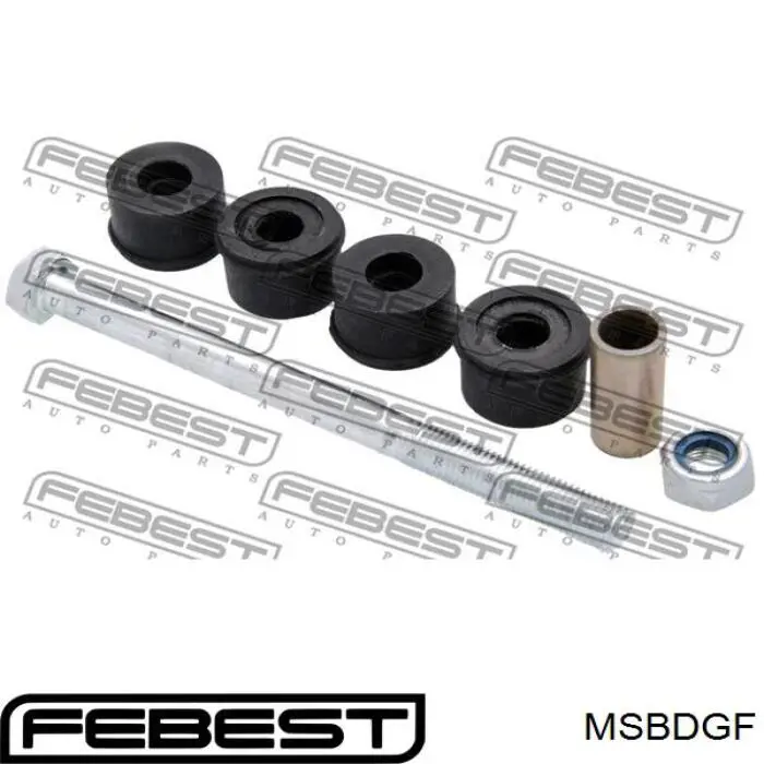 Купити MSBDGF Febest Подушка стабілізатора передня