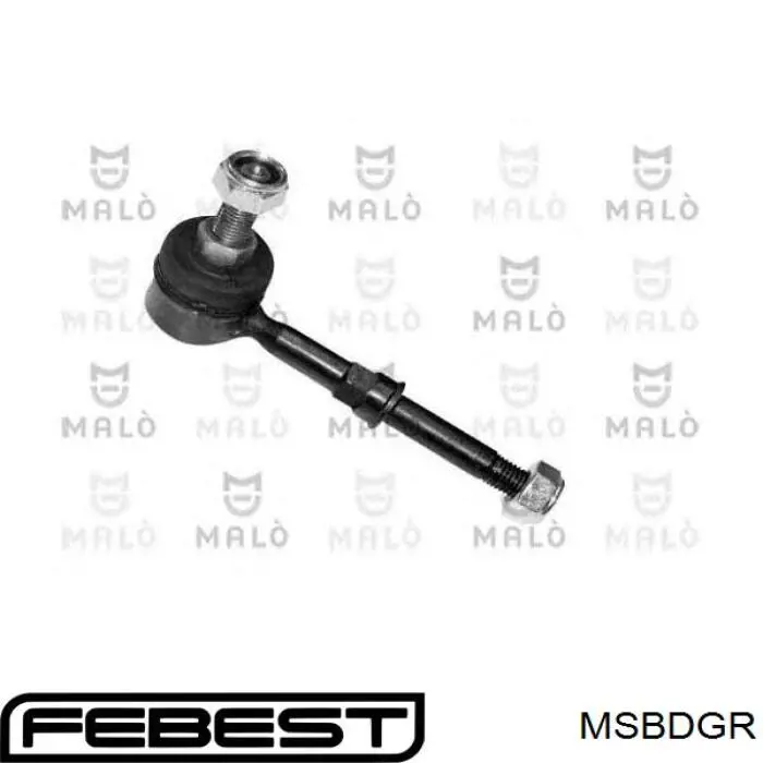 Втулка стабілізатора заднього MSBDGR Febest