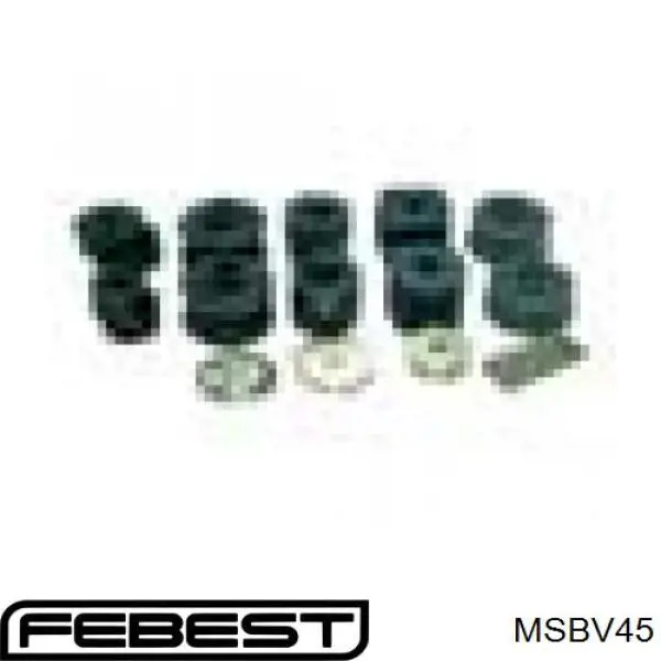 Подушка рами (кріплення кузова) MSBV45 Febest
