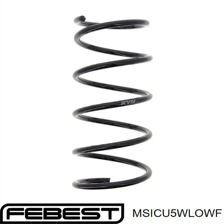 Купити MSICU5WLOWF Febest Проставка (гумове кільце) пружини передньої, нижня