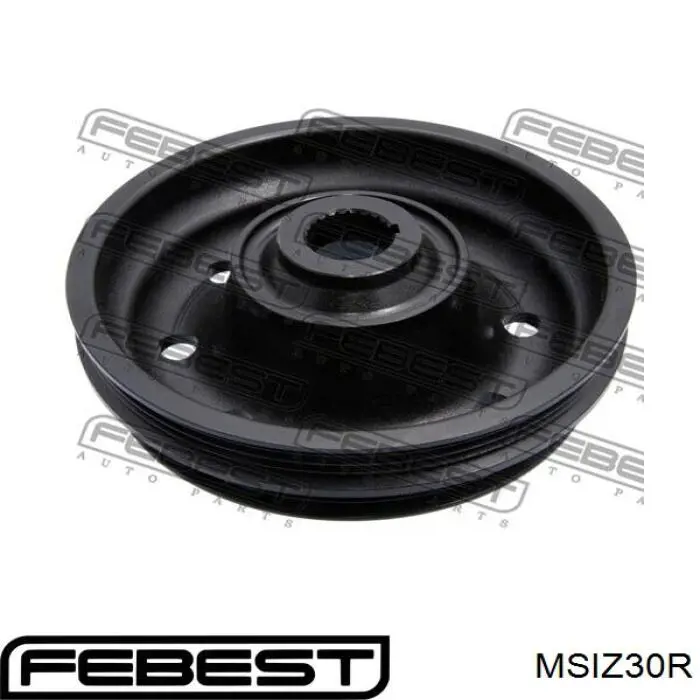Купити MSIZ30R Febest Проставка (гумове кільце) пружини задньої, нижня