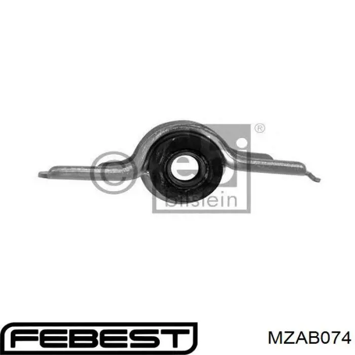 MZAB074 Febest Сайлентблок переднього нижнього важеля