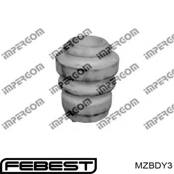 MZBDY3 Febest Кріплення переднього амортизатора