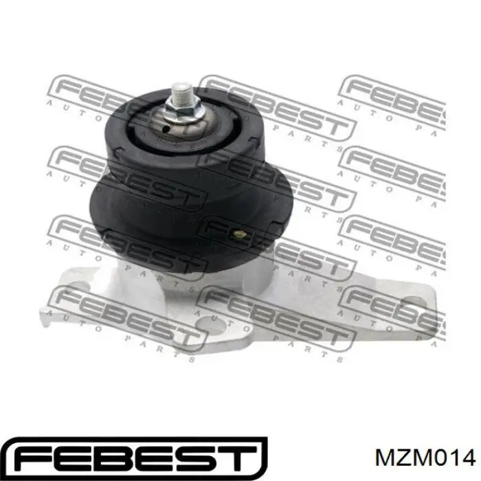 Подушка (опора) двигуна, задня Febest MZM014 ціна, від 36.47 USD