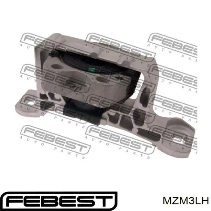 Купити MZM3LH Febest Подушка (опора) двигуна, ліва верхня
