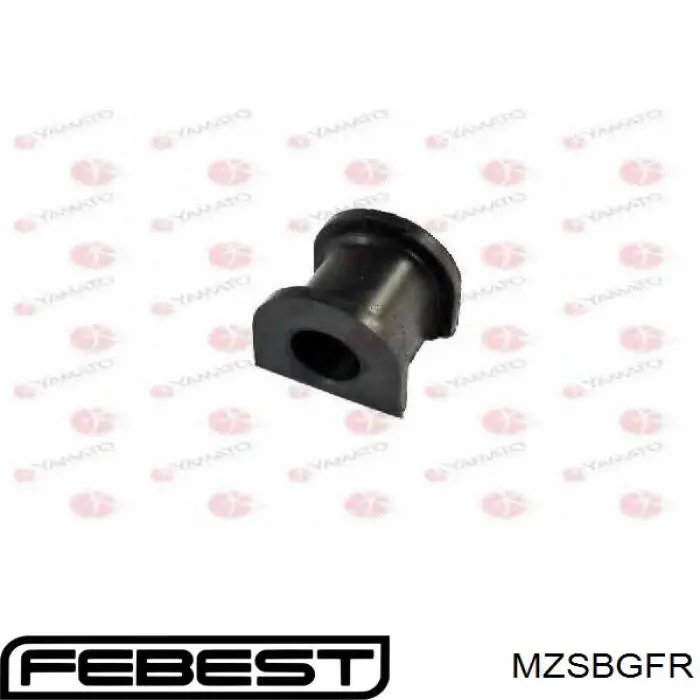 Гумка заднього стабілізатора Febest MZSBGFR