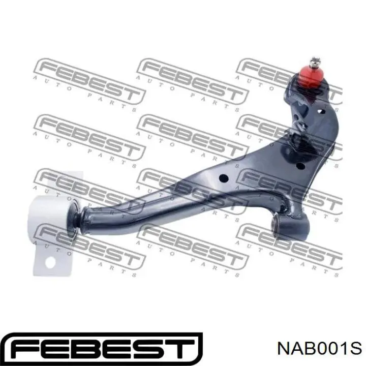 Сайлентблок нижнего переднего рычага  FEBEST NAB001S