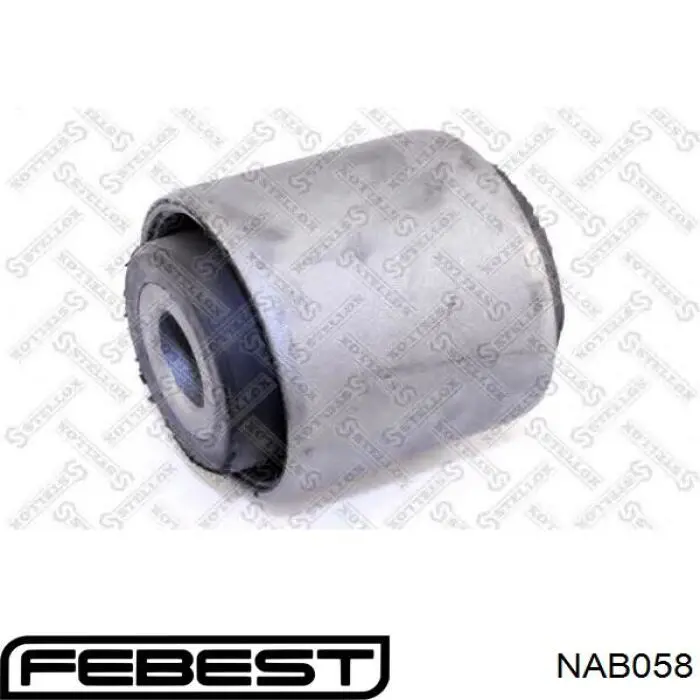 NAB058 Febest сайлентблок тяги поперечної, задньої підвіски