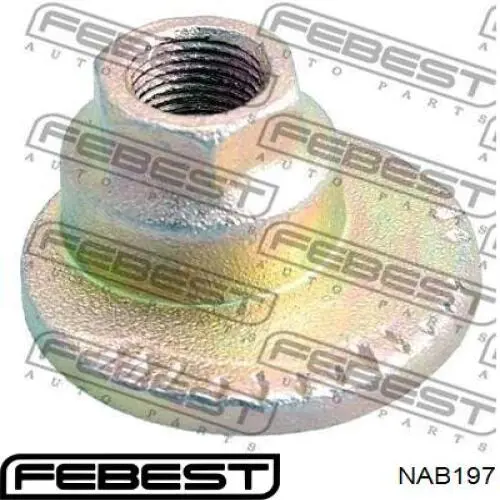Сайлентблок заднього поздовжнього важеля, передній Febest NAB197