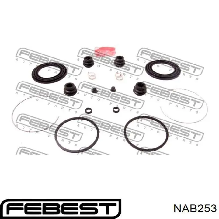 Купити NAB253 Febest Сайлентблок тяги поперечної, задньої підвіски
