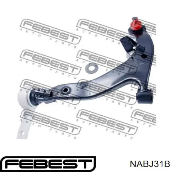 Купити NABJ31B Febest Сайлентблок передньої підвіски