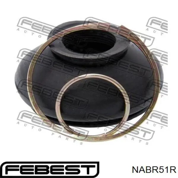 Сайлентблок заднього нижнього важеля Febest NABR51R