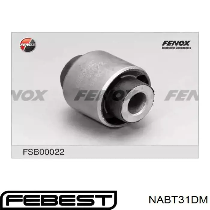 Купити NABT31DM Febest Сайлентблок (подушка) редуктора заднього моста, задній
