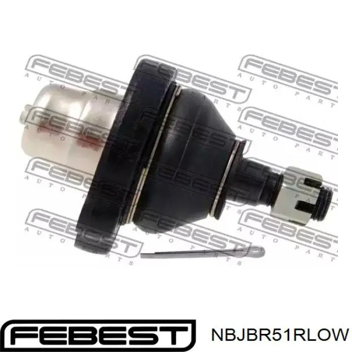 Пильник кульової опори задньої підвіски NBJBR51RLOW Febest