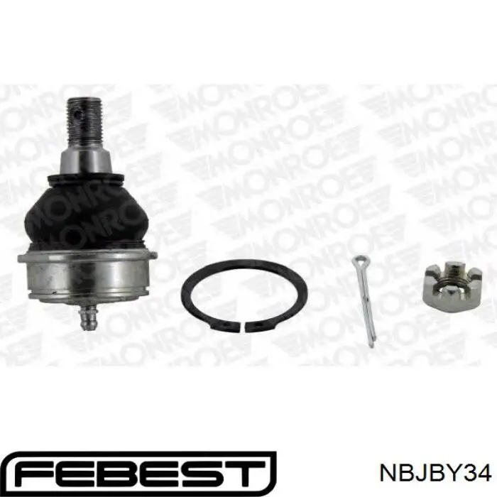 Сайлентблок заднього верхнього важеля NBJBY34 Febest