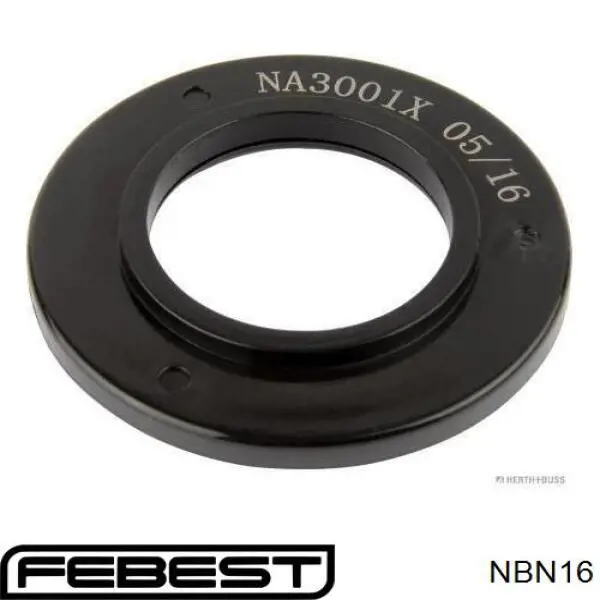 NBN16 Febest підшипник опорний амортизатора, переднього