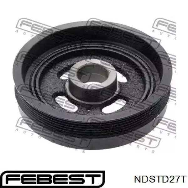 Шків колінвала (демпфер ) Febest NDSTD27T ціна, від 57.19 USD