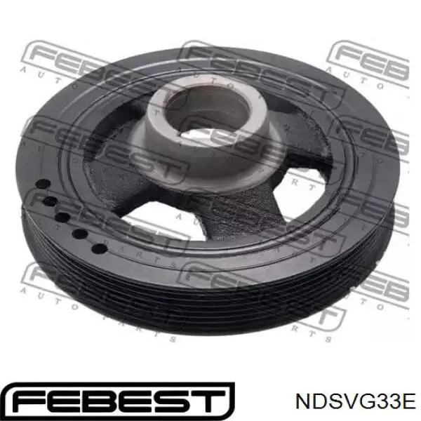 Шків колінвала (демпфер ) Febest NDSVG33E ціна, від 42.28 USD