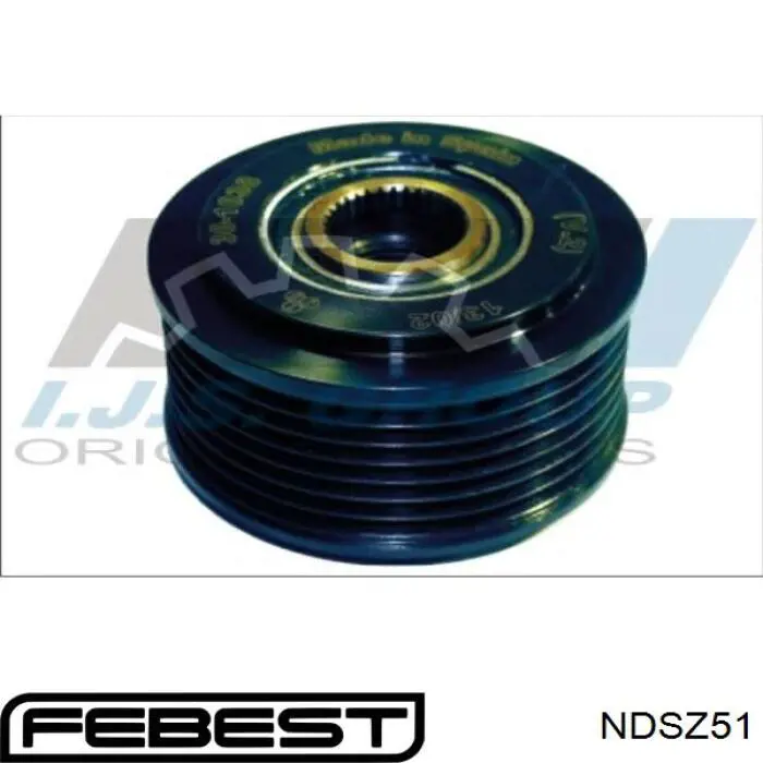 Купити NDSZ51 Febest Шків генератора