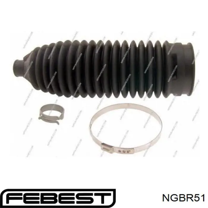 Втулка кріплення кермової рейки Febest NGBR51 ціна, від 6.73 USD