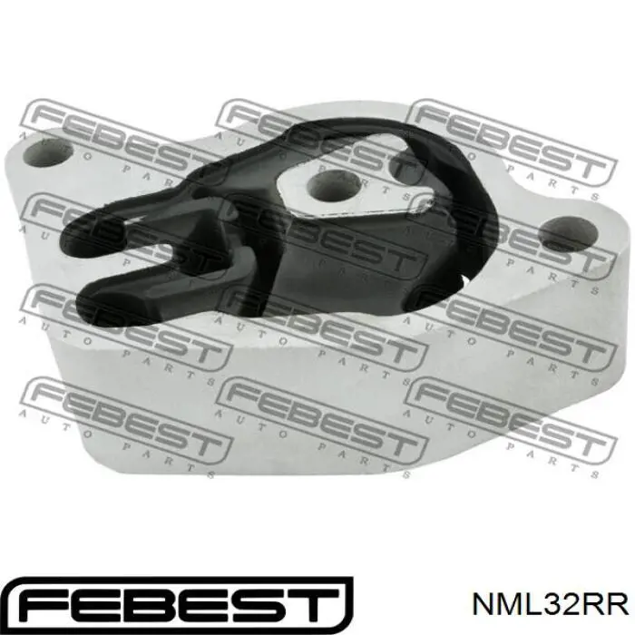 Подушка (опора) двигуна, права передня Febest NML32RR ціна, від 25.67 USD