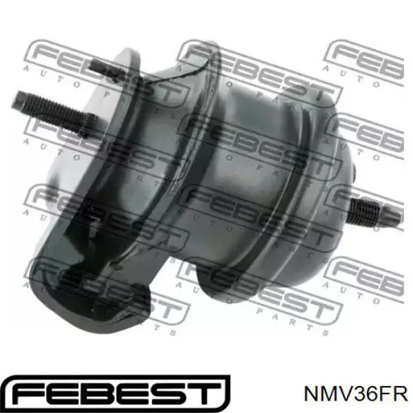 Подушка (опора) двигуна ліва/права NMV36FR Febest