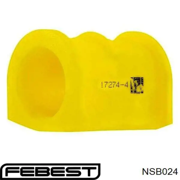 Втулка переднього стабілізатора Febest NSB024