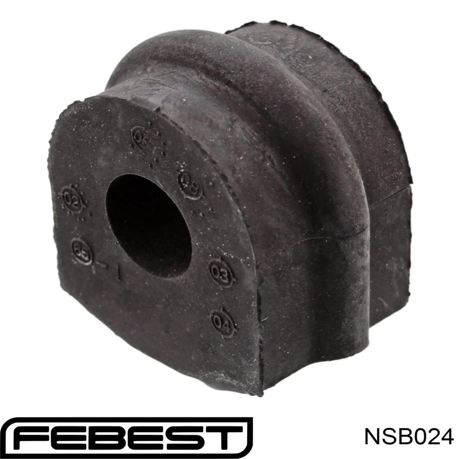 Купити NSB024 Febest Подушка стабілізатора передня