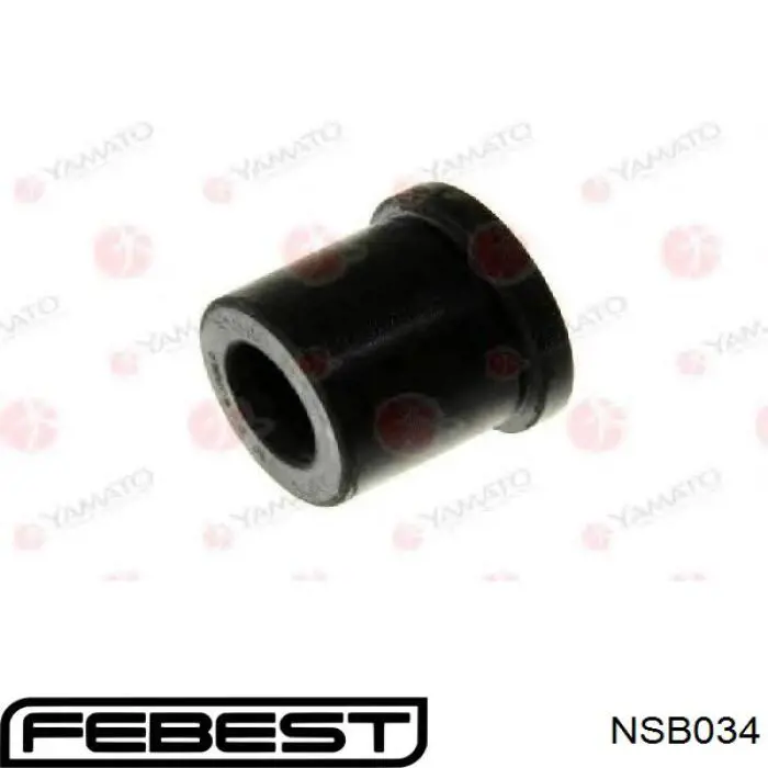 Сайлентблок ресори, задній NSB034 Febest