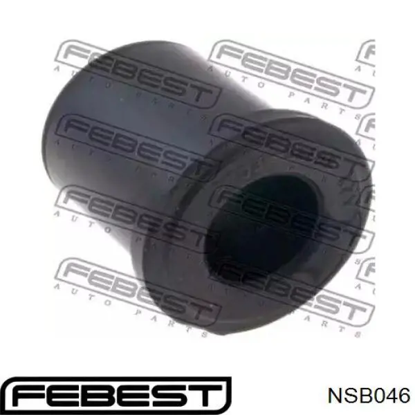 Сайлентблок ресори, задній NSB046 Febest