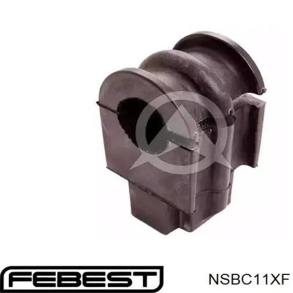 Купити NSBC11XF Febest Подушка стабілізатора передня