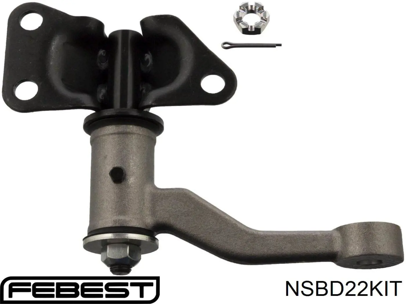Втулка маятникового важіля Febest NSBD22KIT ціна, від 7.91 USD
