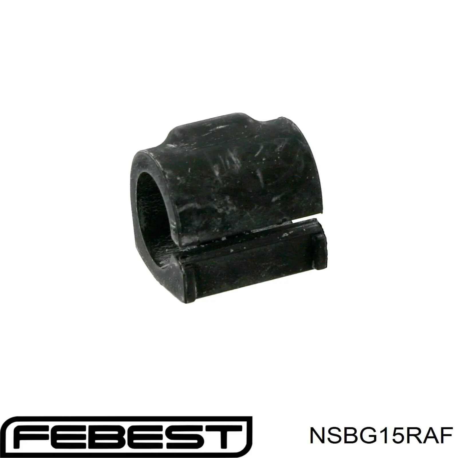 Втулка стабілізатора переднього внутрішня Febest NSBG15RAF ціна, від 2.00 USD