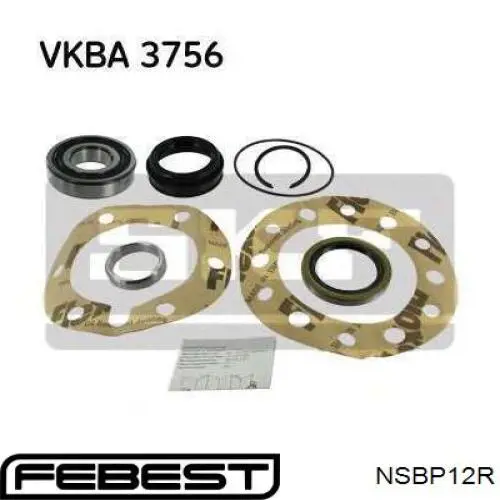 Втулка стабілізатора заднього Nissan/Infiniti 54613AU717 ціна, від 1.04 USD