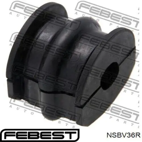Втулка стабілізатора заднього Febest NSBV36R ціна, від 4.59 USD