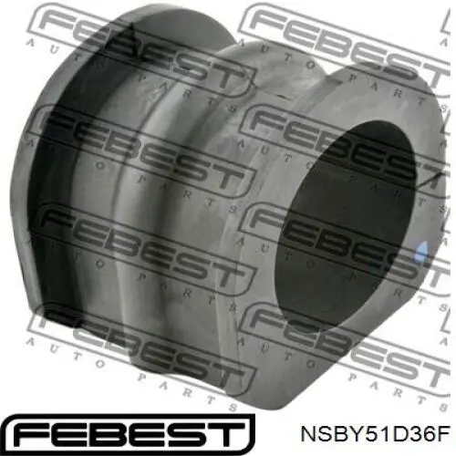NSBY51D36F Febest втулка стабілізатора переднього