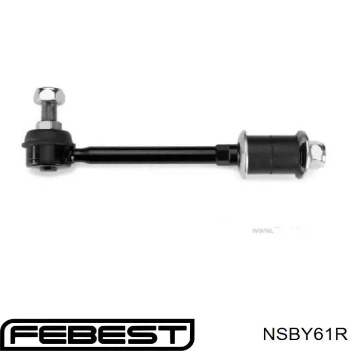 Гумка заднього стабілізатора Febest NSBY61R